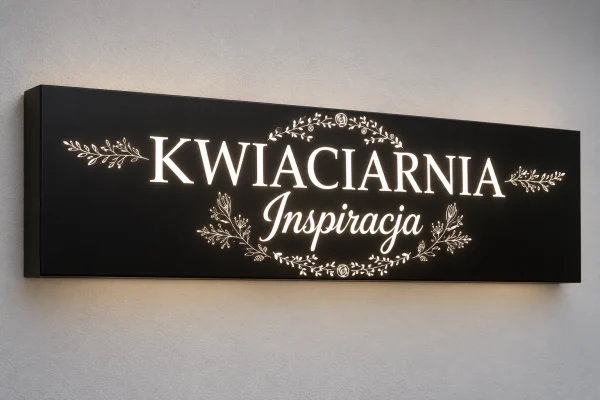 Kwiaciarnia Inspiracja — BLACK / WHITE