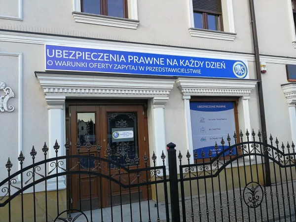 DAS — kasetony i oznakowanie placówek