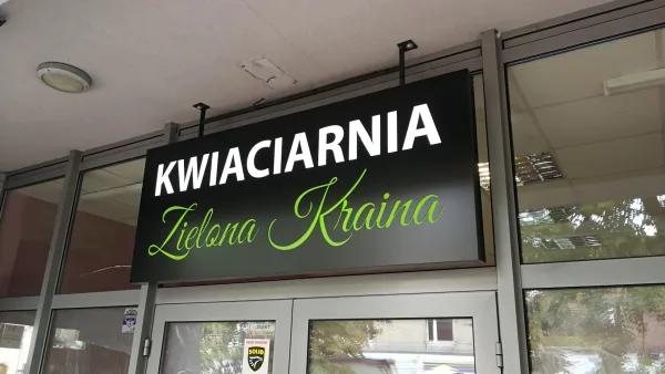 Zielona Kraina — kaseton kwiaciarni