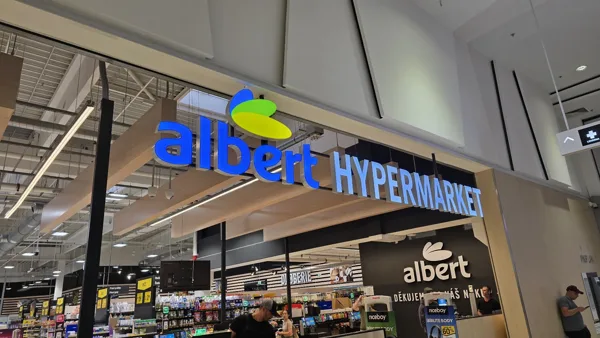 Albert — litery podświetlane